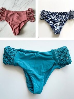 MIKOH 3 Bikini Bottom Set Small Size
